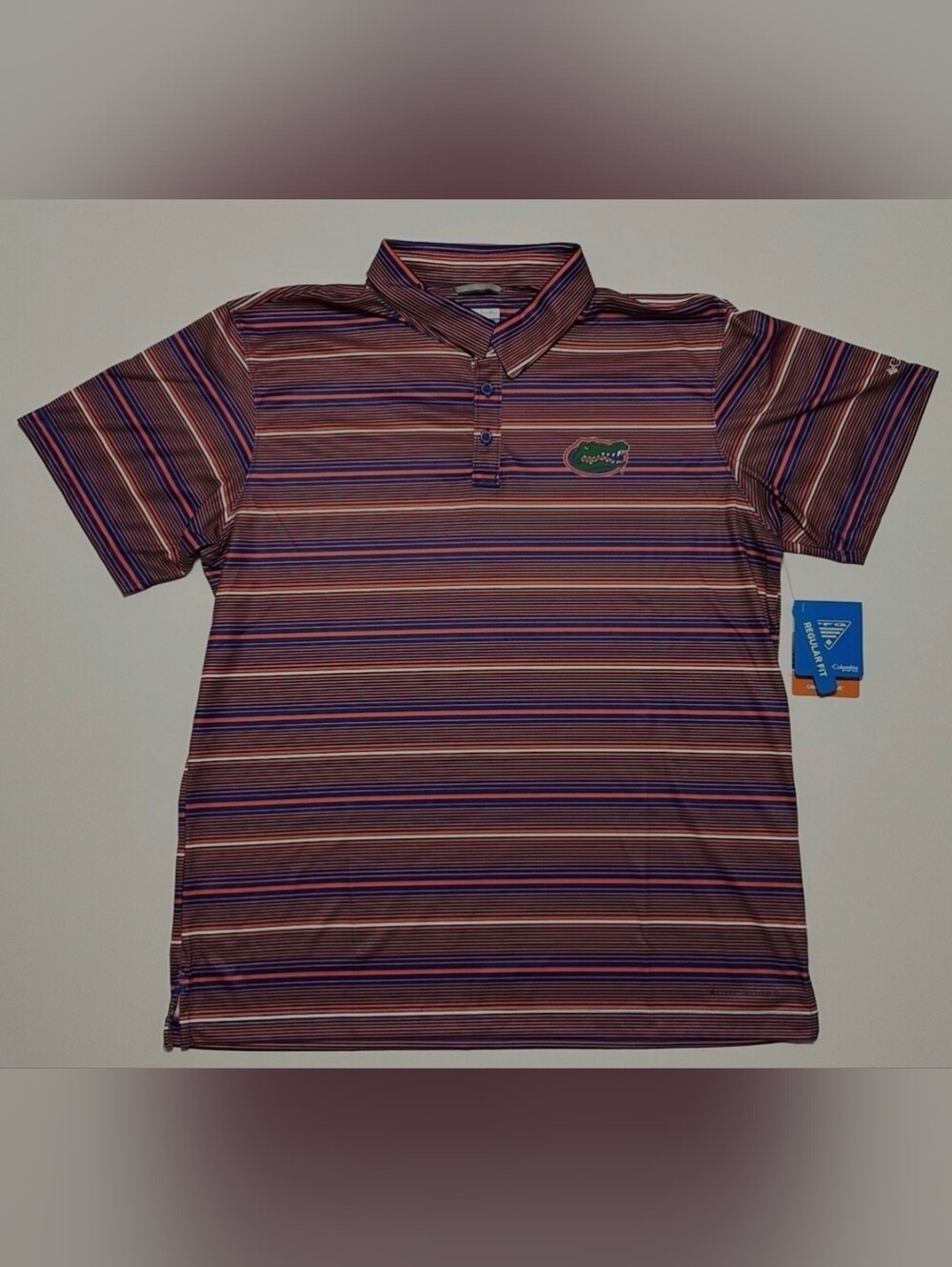 Columbia PFG Florida Gators Men's Size Large Terminal Tackle Polo.